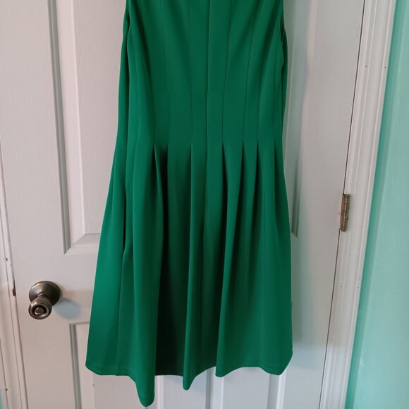 Calvin Klein dress Kelly Green size 8 - Picture 2 of 7